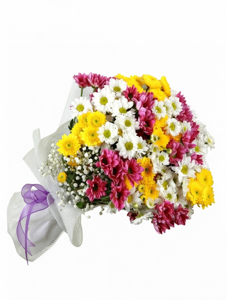 Renkli Papatya Buketi