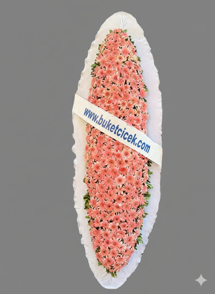 Pembe Gerbera Düğün Çelengi