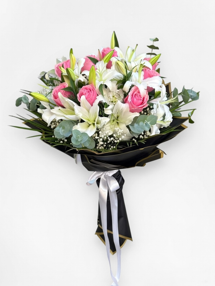 Lilyum, Pembe Gül Buketi